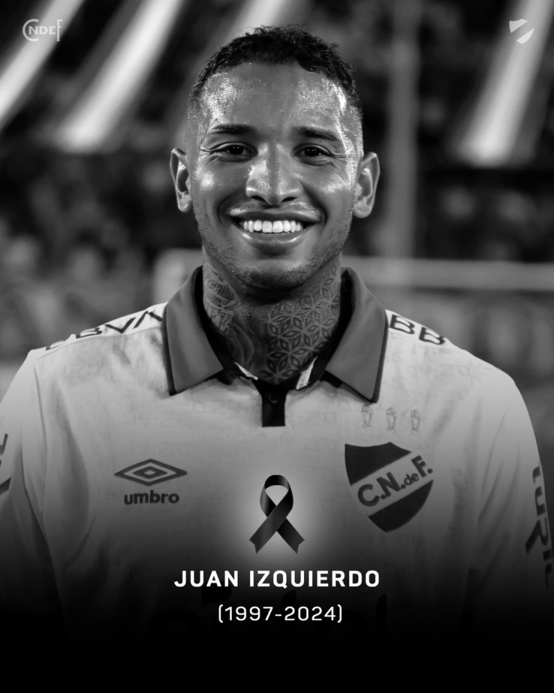 Izquierdo, jogador do Nacional-URU, morre em São Paulo