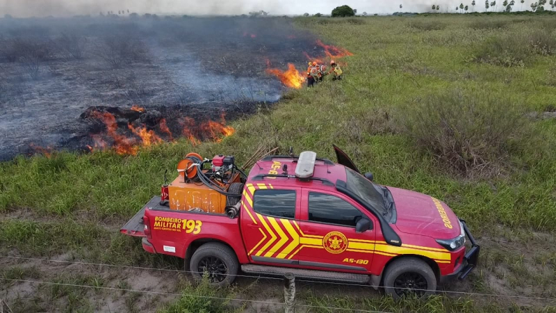 Bombeiros da região poderão rumar, a qualquer momento, a Mato Grosso do Sul