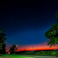 Cometa do Século é registrado pelo Clube de Astronomia do IFFar em Santo Ângelo