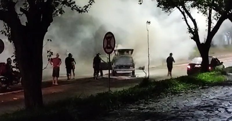 Confrontos entre criminosos e incêndio são registrados em bairros de Santo Ângelo