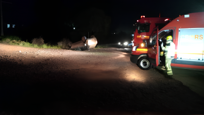 Acidente fatal é registrado na ERS-344, em Giruá, na madrugada deste sábado