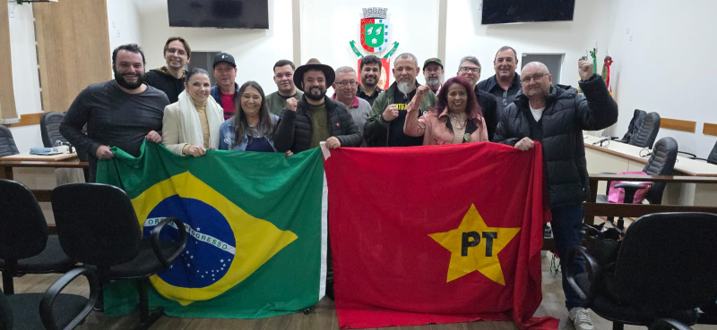 Jonata Ferreira é eleito presidente do PT de Santo Ângelo com 61% dos votos válidos