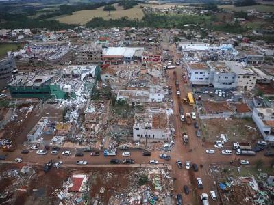 Três tornados atingiram o Paraná na última sexta-feira, apontam especialistas
