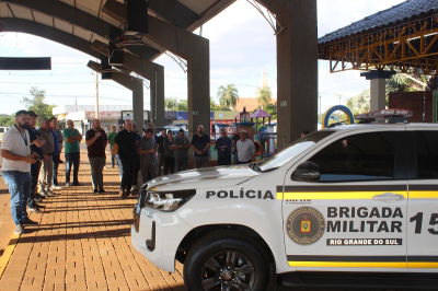 Entre-Ijuís reforça segurança pública com nova viatura da Brigada Militar