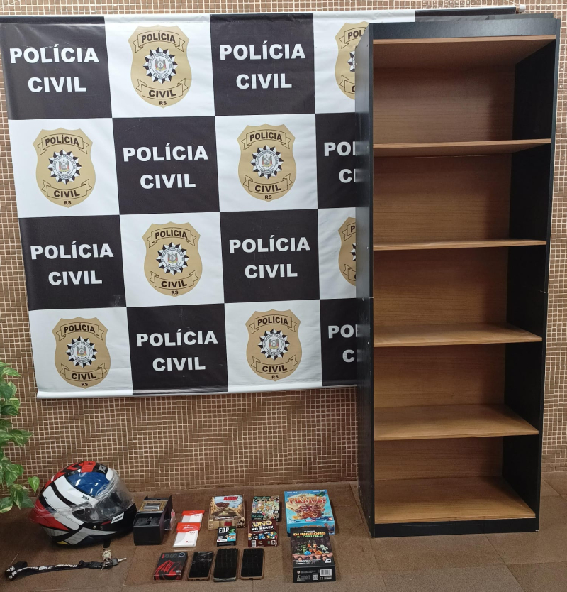 Polícia Civil apreende produtos de fraude em Cerro Largo após investigação