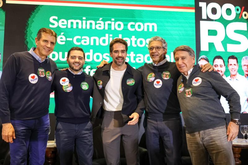 Gabriel, Frederico, Ernani e Rigotto oficializam pré-candidatura à majoritária