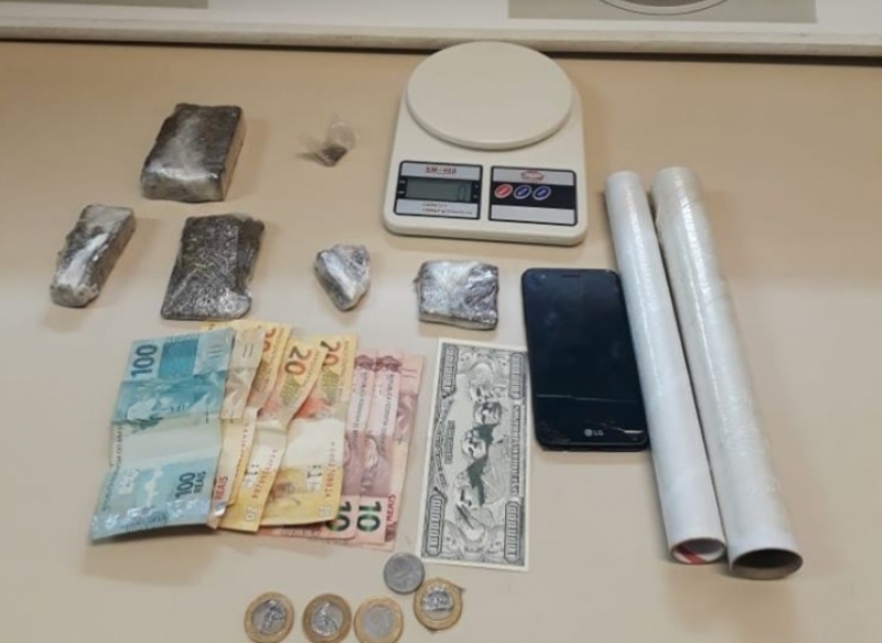 Força Tática prende homem por tráfico de drogas em Giruá 