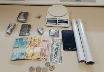 Força Tática prende homem por tráfico de drogas em Giruá 