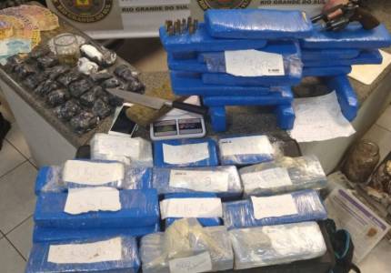 Trio é preso com grande quantidade de drogas em Ijuí 