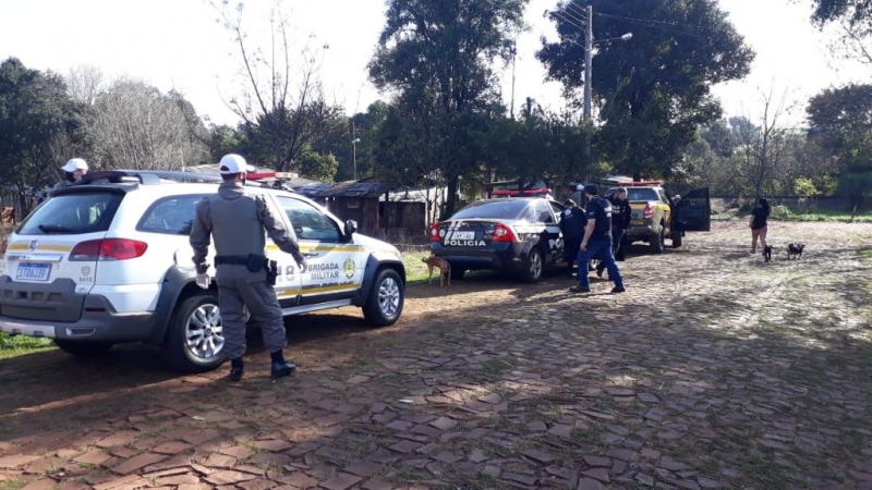 Brigada Militar e Polícia Civil realizam operação conjunta em Catuípe
