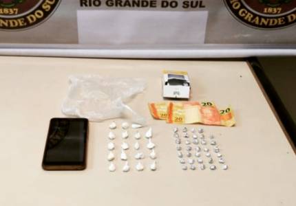 Força Tática prende homem por tráfico de drogas em Giruá
