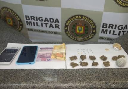 Prisão por tráfico de drogas é efetuada em Ijuí