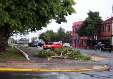 Temporal deixou Crissiumal sem luz e provocou transtornos