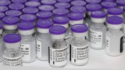 Vacinas da Pfizer chegam nesta segunda-feira