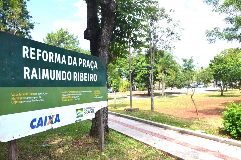 Ministério da Cidadania destina  recursos para reforma de praças em Santo Ângelo