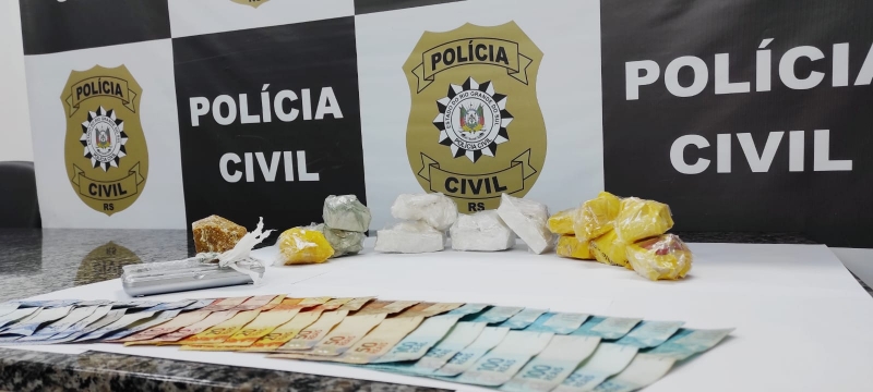 Polícia Civil prende três homens e apreende dois adolescente em Santo Ângelo