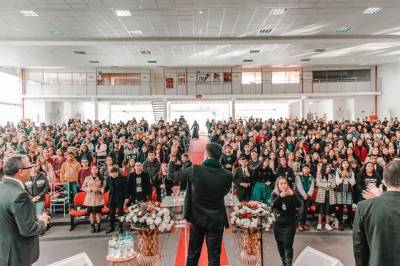 Encontro regional reúne mais de 2 mil jovens da Igreja Assembleia de Deus em Santo Ângelo 
