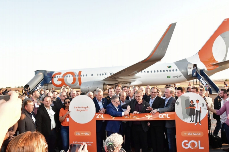 Voo inaugural e assinatura de contrato da ponte internacional marcam a terça-feira em Santo Ângelo