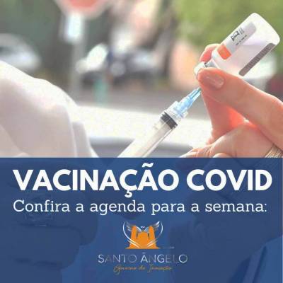 Secretaria de Saúde de Santo Ângelo promove vacinação contra gripe e covid nesta quarta