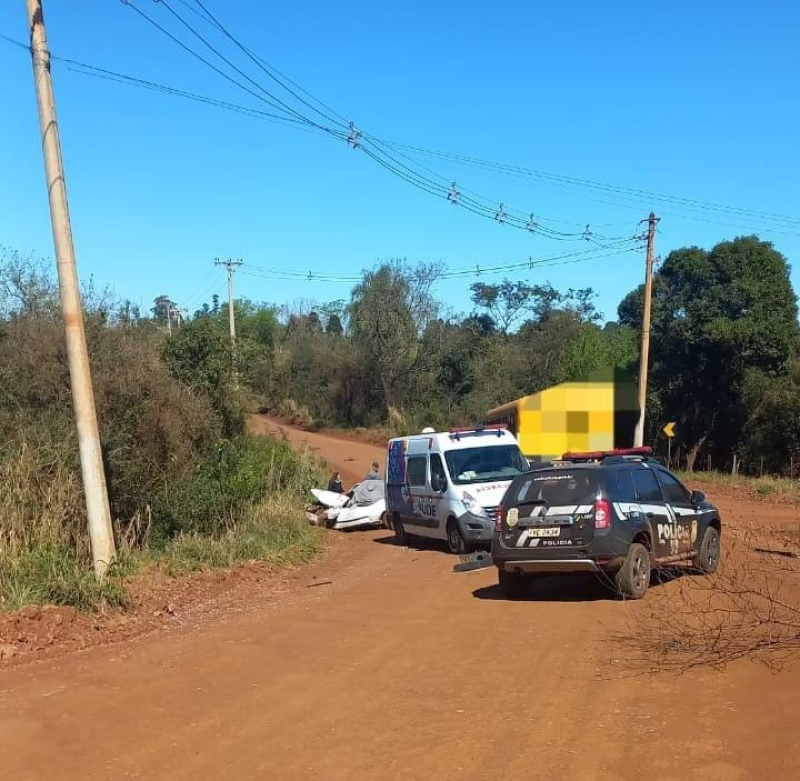 Acidente em Eugênio de Castro resulta em uma morte