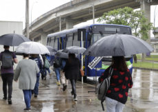 Abafamento traz chuva para algumas regiões do Rio Grande do Sul