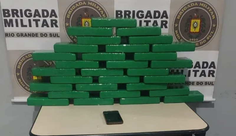 Homem é preso com 30 quilos de cocaína na Rodoviária de Ijuí