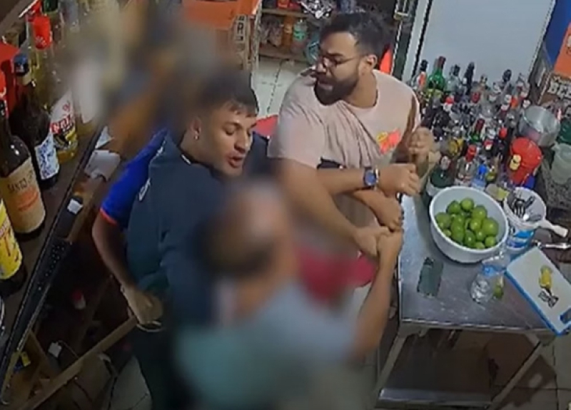 Dono de bar é agredido por clientes que se recusaram a pagar R$ 216,00