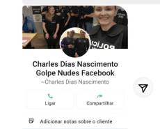 Golpistas usam imagem de delegado Charles do Nascimento para aplicar Golpe do Nudes