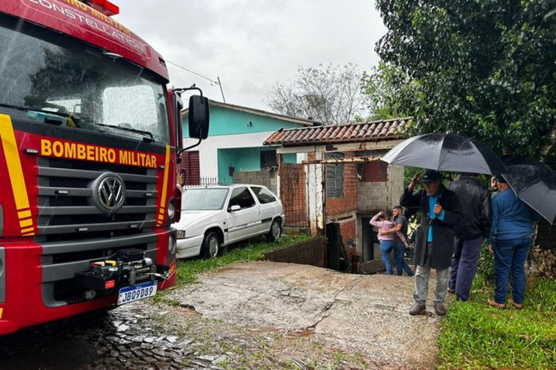 Homem matou tio, enterrou e concretou corpo no pátio de casa em Ijuí por dinheiro, conclui polícia