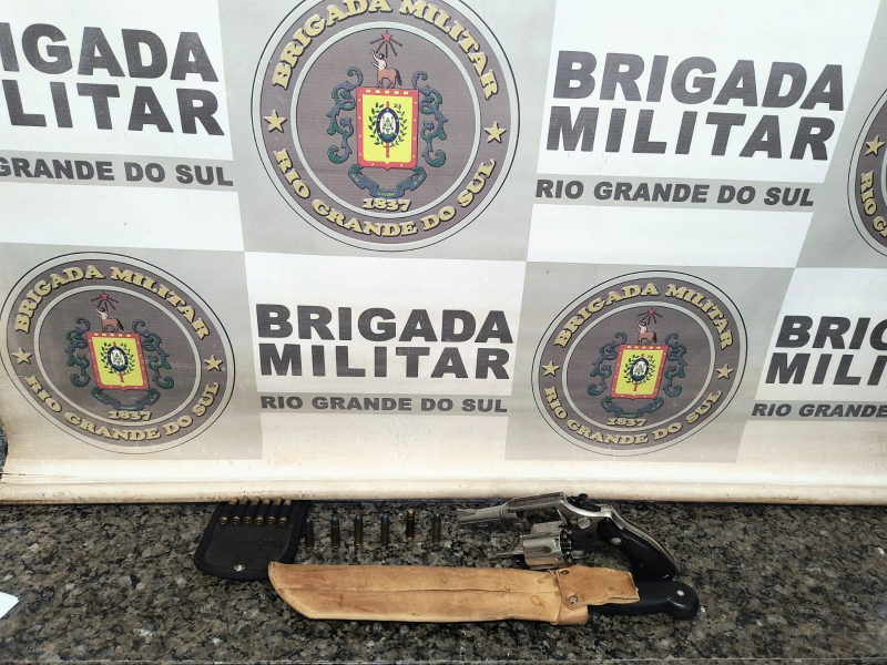 Moradores do Rincão do Sossego contêm dupla por furto até a chegada da Brigada Militar