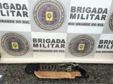 Moradores do Rincão do Sossego contêm dupla por furto até a chegada da Brigada Militar