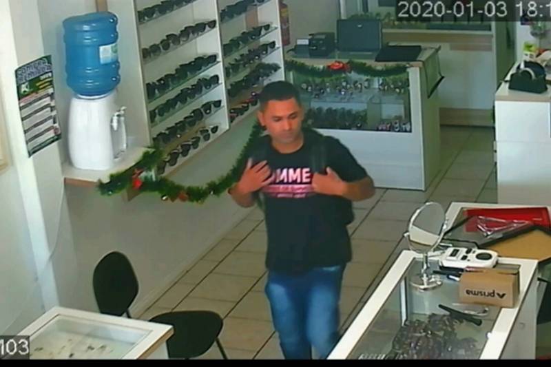 Ótica em São Miguel das Missões sofre assalto