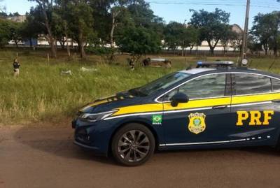 Passageiro morre após veículo capotar o carro na BR-472 em Uruguaiana