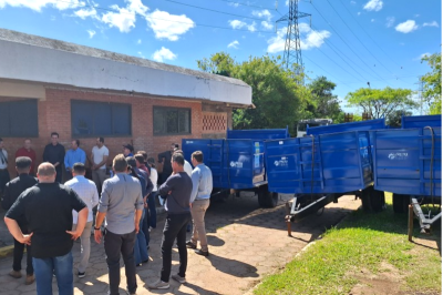 Jóia está entre os municípios que receberam equipamentos agrícolas do Governo do Estado