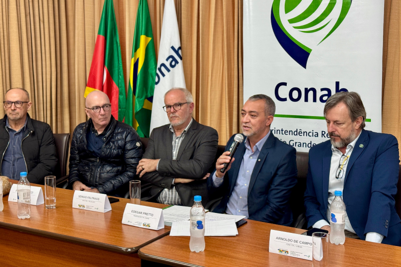 Conab anuncia R$ 67 milhões em apoio a produtores de trigo gaúchos e paranaenses