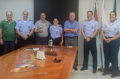 Vistoria aérea foca em segurança operacional no aeroporto de Santo Ângelo