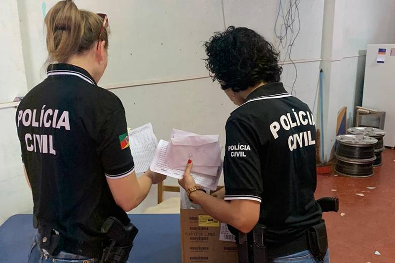 Polícia civil realiza operação contra jogos de azar 