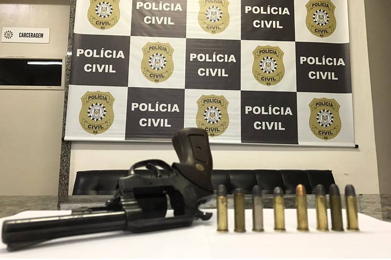 Polícia Civil prende foragido suspeito de assalto à peixaria em Santo Ângelo 