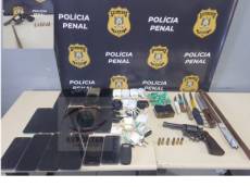 Denúncia anônima resulta em apreensão de armas e munições no Instituto Penal de Santo Ângelo