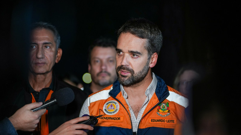 Eduardo Leite diz que anteprojeto para obras de proteção de Eldorado do Sul será apresentado nesta semana