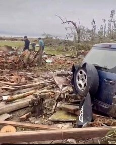 Temporal atinge diversas cidades na Argentina 