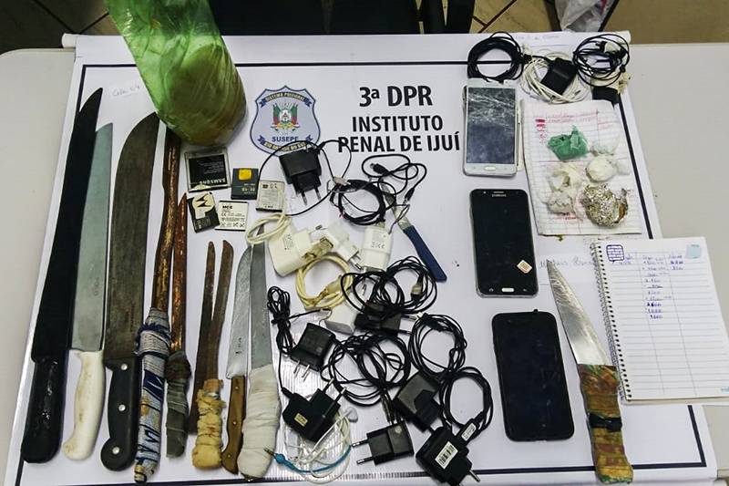 Instituto Penal de Ijuí passa por revista