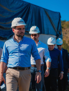 Vice-governador Gabriel Souza assume como governador do Estado em exercício