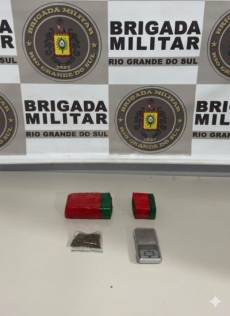 Brigada Militar de Ijuí prende mulher em flagrante delito por Tráfico de Entorpecentes