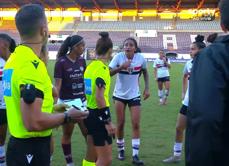 Brasileiro Feminino sub-20: jogadora do São Paulo acusa maqueiro de misoginia