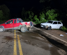 Três pessoas ficam feridas em acidente na ERS-155, interior de Ijuí