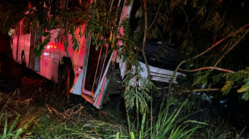 Ônibus escolar capota na BR-367, em Minas Gerais, e deixa mais de 40 feridos