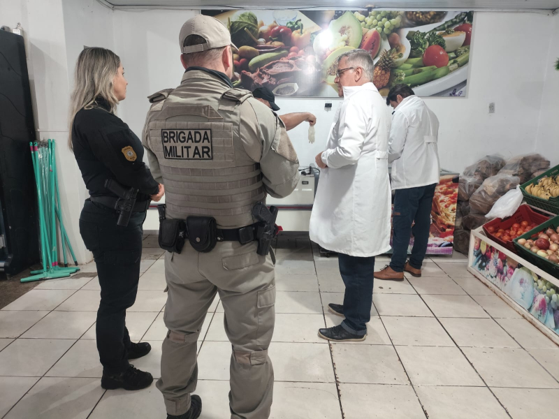 Operação Pampa 2026: comerciante é preso e 200 kg de carne imprópria são apreendidos em Santo Ângelo