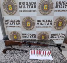 Brigada Militar prende homem por posse ilegal de arma de fogo em Santo Ângelo