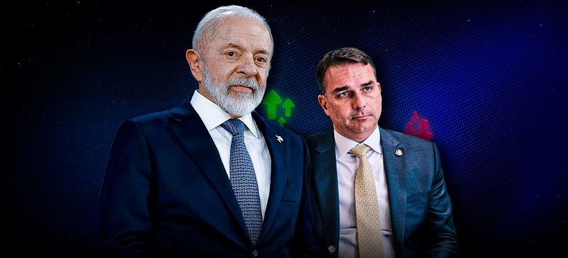 Pesquisa Datafolha: Lula tem 47% e Flávio Bolsonaro 43% das intenções de voto no segundo turno
